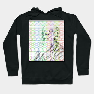 Charles Darwin Coloured Hoodie